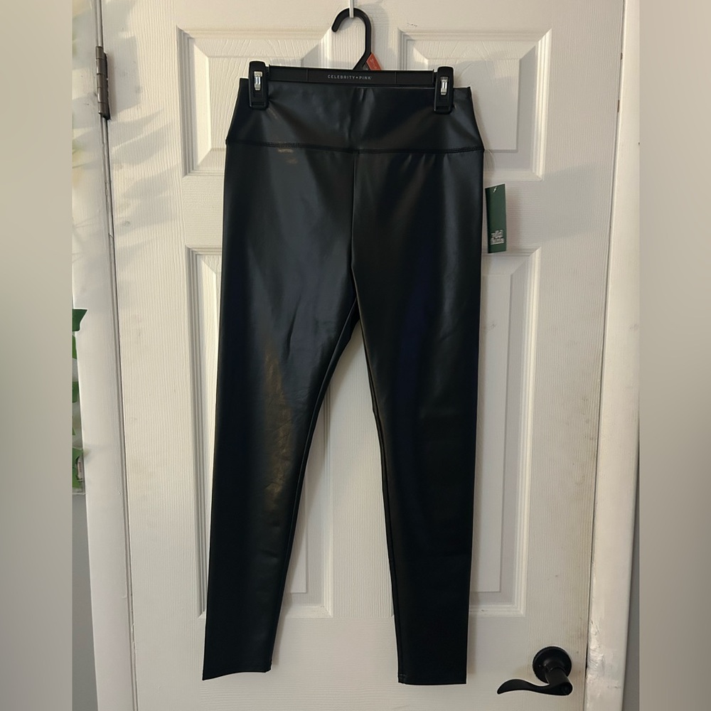 wild fable Black Faux Leather Leggings